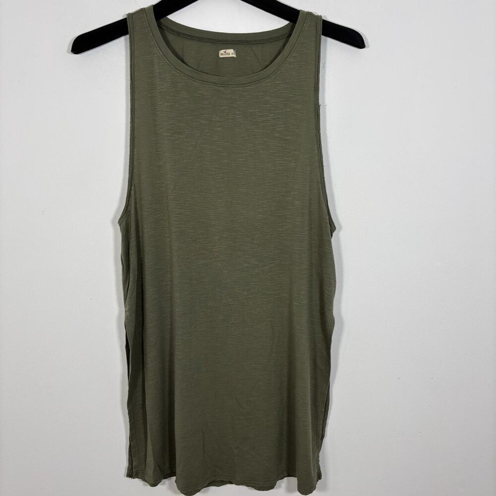 Hollister‎ Swim Cover Up Dress Open Back Small Green Beach Summer Vacation